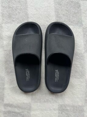 ASOS Truffle Collection Black Slide Sandals